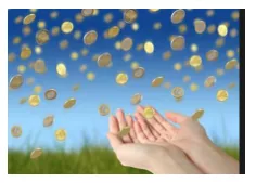 Prosperity  - The state of being prosperous, affluence