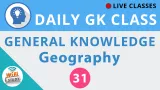 Daily gk class #31 general knowledge   geography for ssc  bank  upsc  railway and all govt  exams