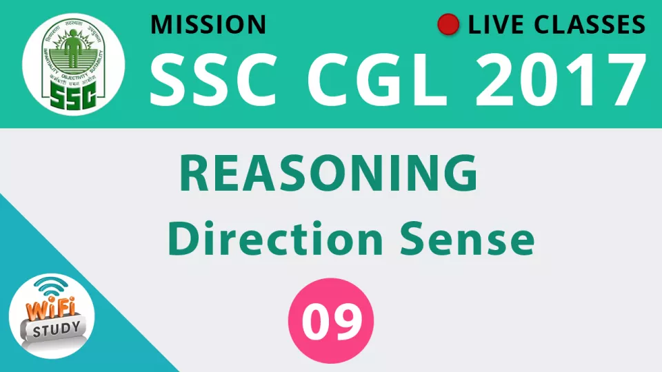 Live class  reasoning direction sense   join now