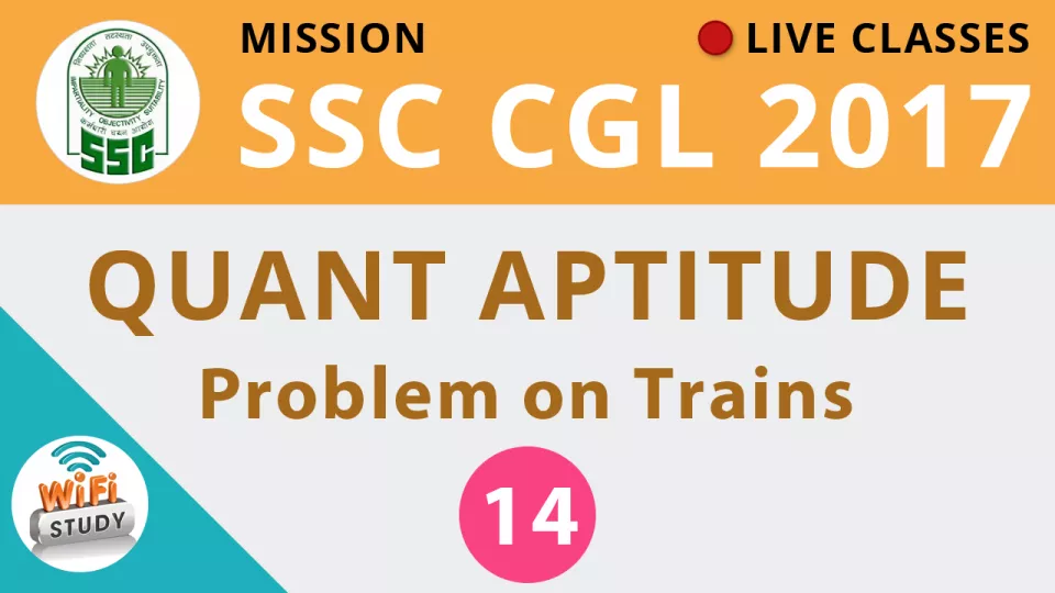Live class  quant problems on train   join now