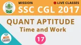 Live class  quant time and work   join now