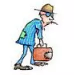 Roam  - Move about or travel aimlessly or unsystematically, especially over a wide area/ travel unsystematically over, through, or about (a place).