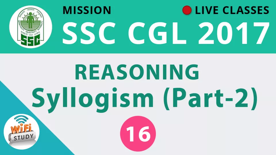 Live class  reasoning syllogism  part 2    join now