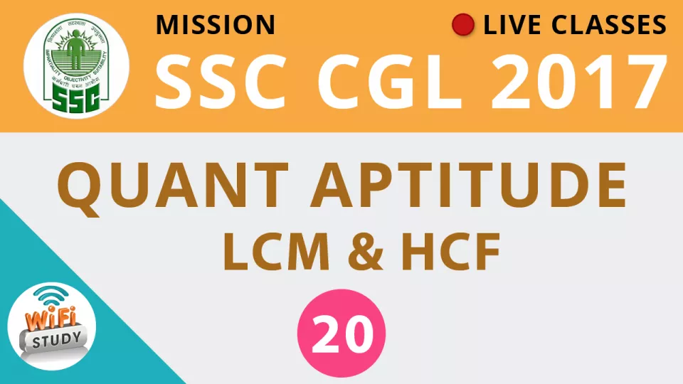 Live class  quant lcm & hcf  video will start at 2 15   join now