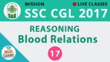 Live class  reasoning blood relations   join now