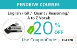 Get subject specific pendrive course with videos  concepts and practice tests 