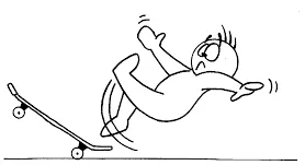 Tumble  - fall suddenly, clumsily, or headlong.