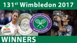 Wimblendon championship 2017 i winners in different categories 