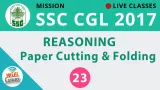Live class  reasoning cutting & folding   join now