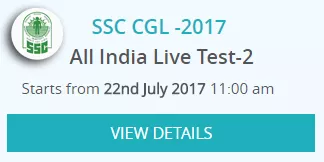 All india live test 02 for ssc cgl 2107