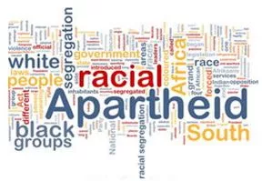 Apartheid - A policy or system of discrimination on grounds of race <strong> (रंगभेद) </strong>