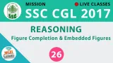 Live class  reasoning figure completion & embedded figures  join now