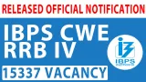 Ibps cwe rrb vi 2017 official notification released i15337 vacancies