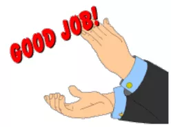 Meaning  approve or clap