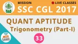 Live class  quant trigonometry  part i   live now