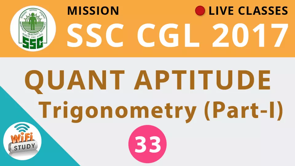 Live class  quant trigonometry  part i   live now