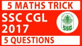 Maths 5 important tricks for ssc cgl 2017 