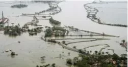 Washed out  on the floods in eastern and western india