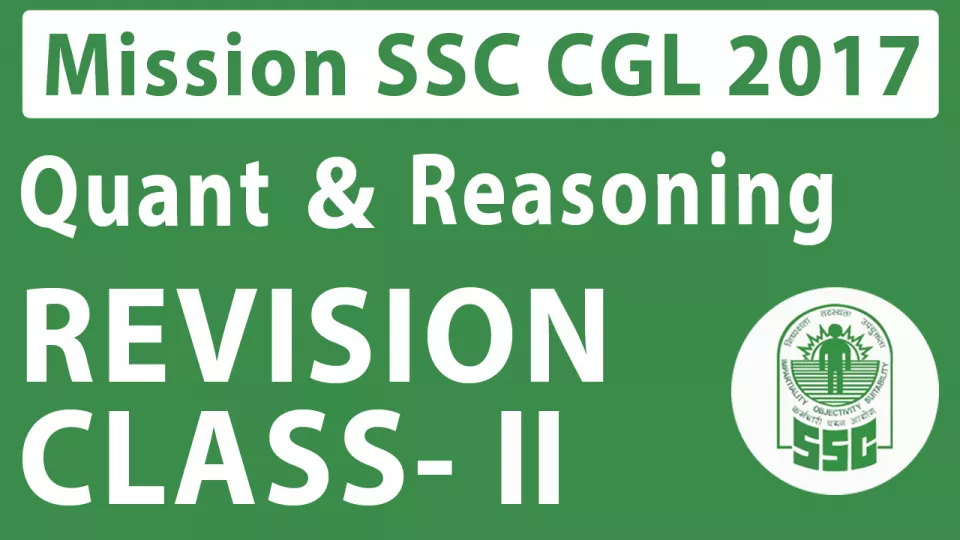 Live class  reasoning | quantitative maths  revision class ii