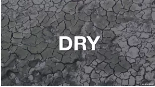 Meaning   dry  