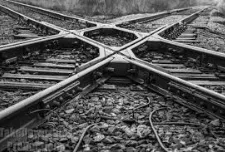 At a crossroads  - (At a point of change/choice)