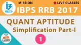 Live class  quant simplification part 1  live nowi