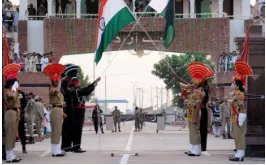 Patriot games at attari wagah