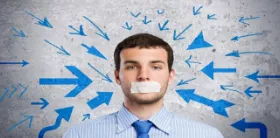 Meaning  silent    