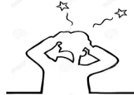 Malaise - (A general feeling of discomfort, illness, or unease whose exact cause is difficult to identify.).