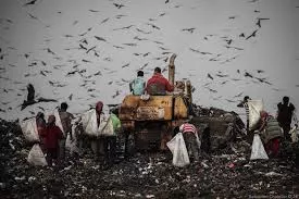 Mountains of garbage