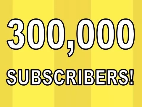 Thanks for subscribe    300k done  let's make it 1m soon