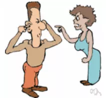 Turn a blind eye  - (Pretend not to notice.)