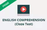 Cloze test  english 