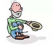 Destitution - (Poverty so extreme that one lacks the means to provide for oneself.)