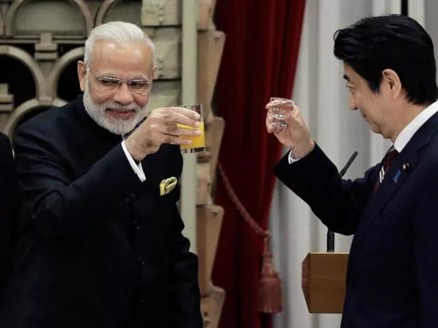 The arc to tokyo  on india japan ties