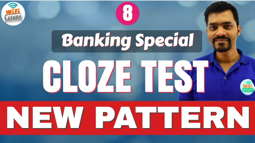 #8 daily english session  cloze test for ibps  rrb  sbi po clerk 2017