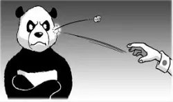 Provocation  - Action or speech that makes someone angry, especially deliberately