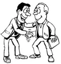 Amiable  - (Having or displaying a friendly and pleasant manner.)