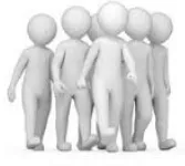 Throng  - (Flock or be present in great numbers.)