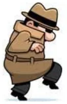 Clandestinely  - (In a secretive and illicit way.)