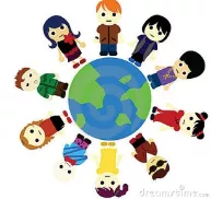 Cosmopolitan  - (Familiar with and at ease in many different countries and cultures.)
