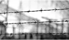 Demarcate  - (Set the boundaries or limits of/separate or distinguish from.)