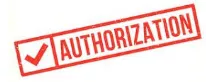 Imprimatur  - (A person's authoritative approval.)
