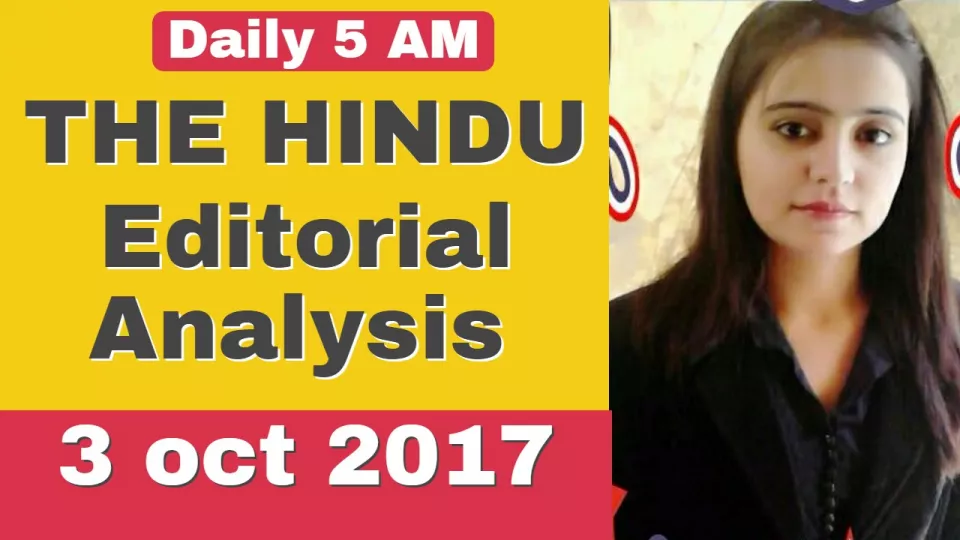 The hindu editorial analysis 