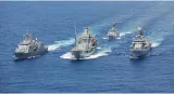 India  responding first as a leading power