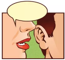 Privy  - (Sharing in the knowledge of (something secret or private).)