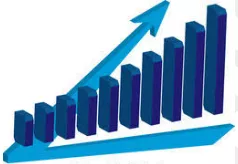 Accrete - (Grow by accumulation or coalescence.)