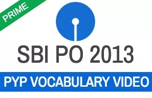 Sbi po 2013   vocabulary hindi 
