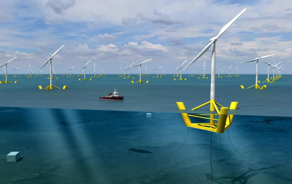 The world’s first floating wind farm just opened