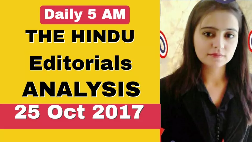The hindu editorial analysis 